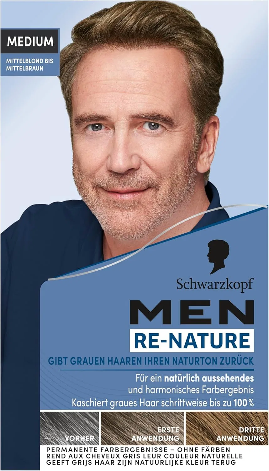 Мужской репигментирующий крем для волос «Men Perfect Re-Nature» от Schwarzkopf Men Perfect — фото 2