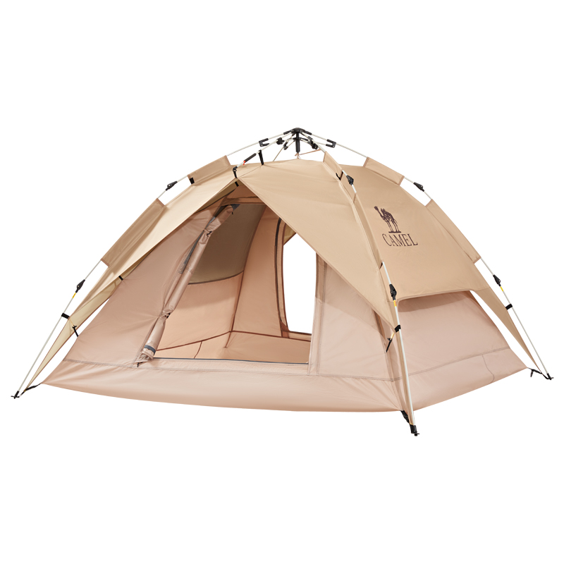 

Автоматическая гидравлическая палатка для кемпинга Однокомнатная автоматическая палатка CAMEL, золото