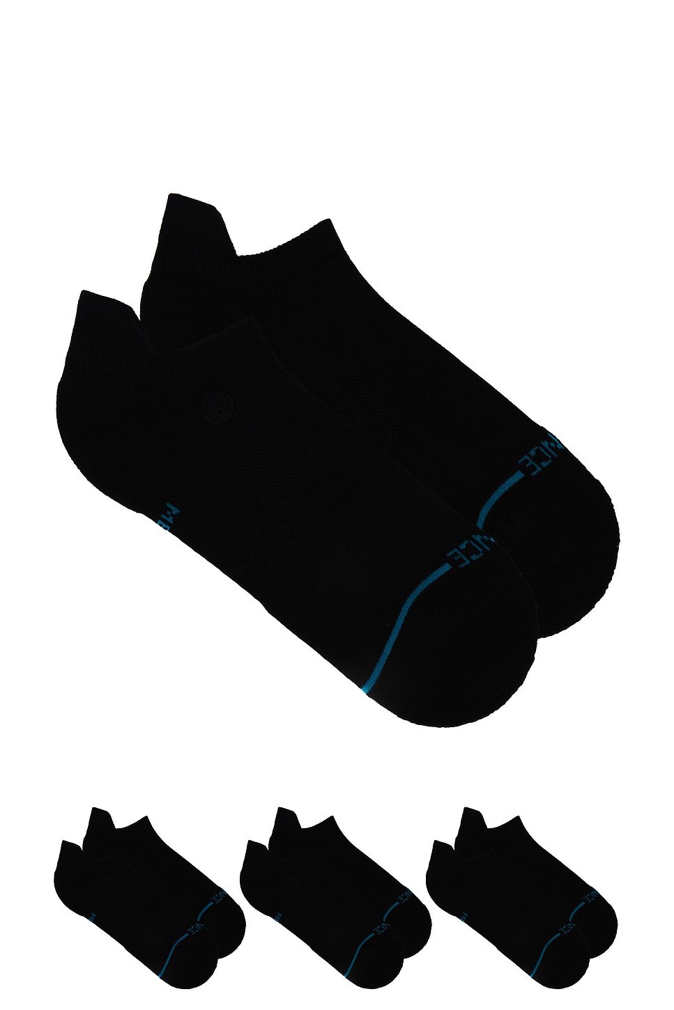 

Icon низкие носки в упаковке из 3 пар Stance, black