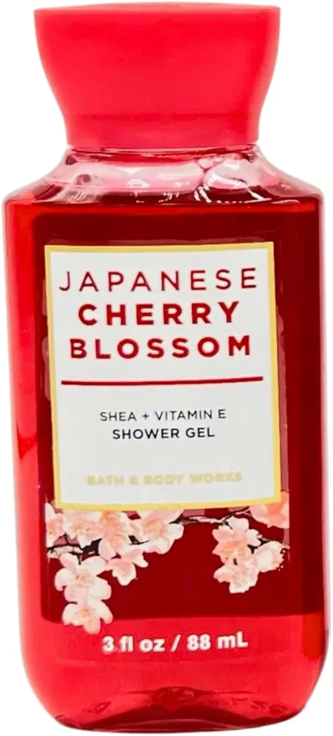 Гель для душа мини Bath & Body Works Japanese Cherry Blossom 3 унции