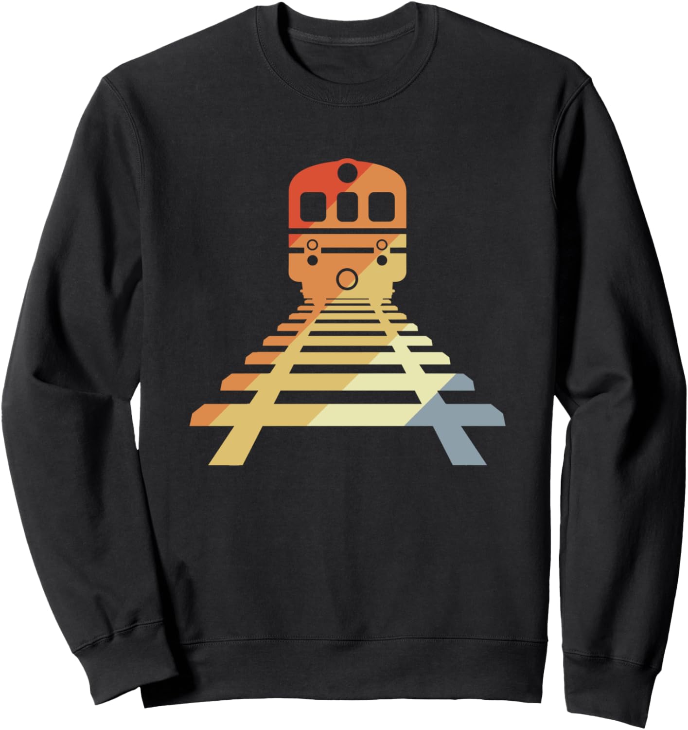 

Винтажная толстовка с рисунком на железную дорогу Train Enthusiast Shirt And Gift, черный