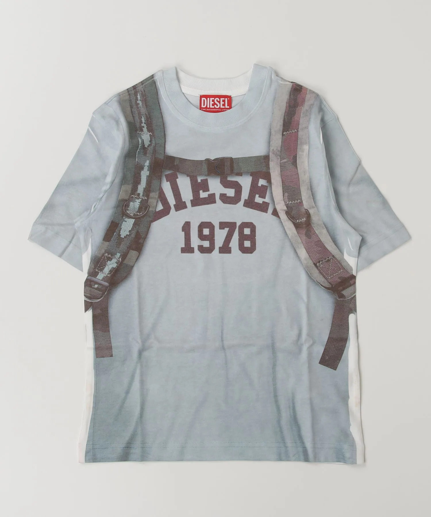 Детская футболка DIESEL KIDS с коротким рукавом и логотипом