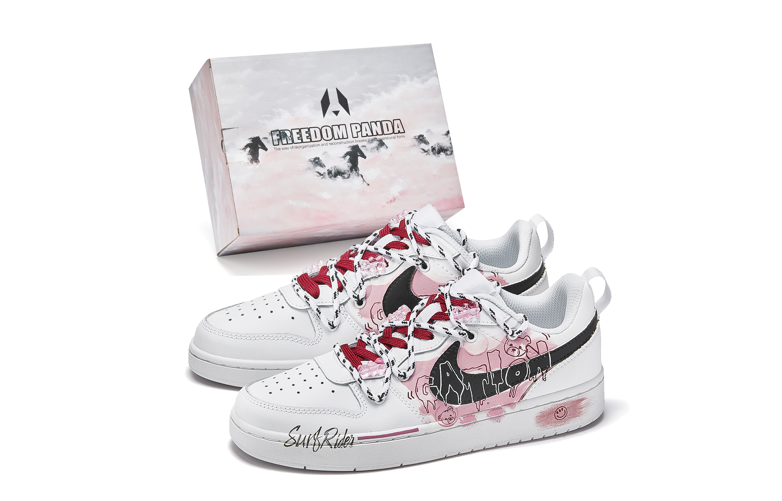 

Кроссовки Nike Court Borough Skateboard Shoes Women's Low-Top Pink/White, Белый, Кроссовки Nike Court Borough Skateboard Shoes Women's Low-Top Pink/White