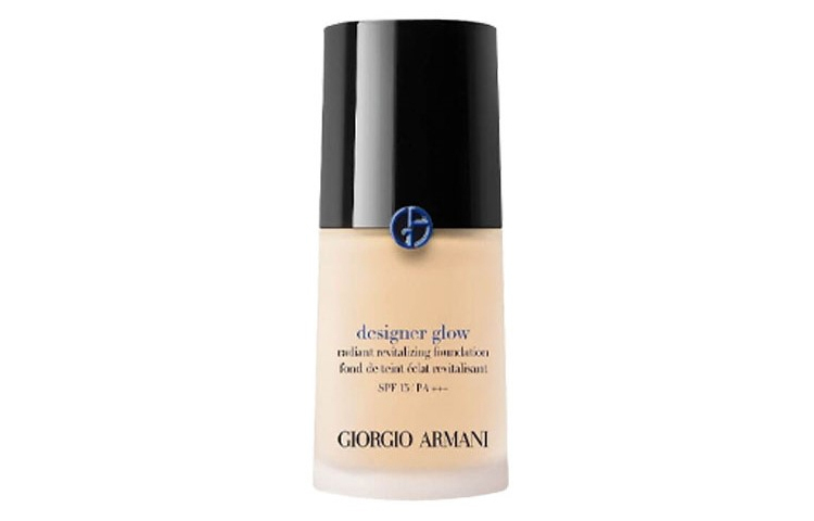 Тональный крем Giorgio Armani Designer Glow Radiant Revitalizing Foundation, оттенок №3, 30 мл — фото 4