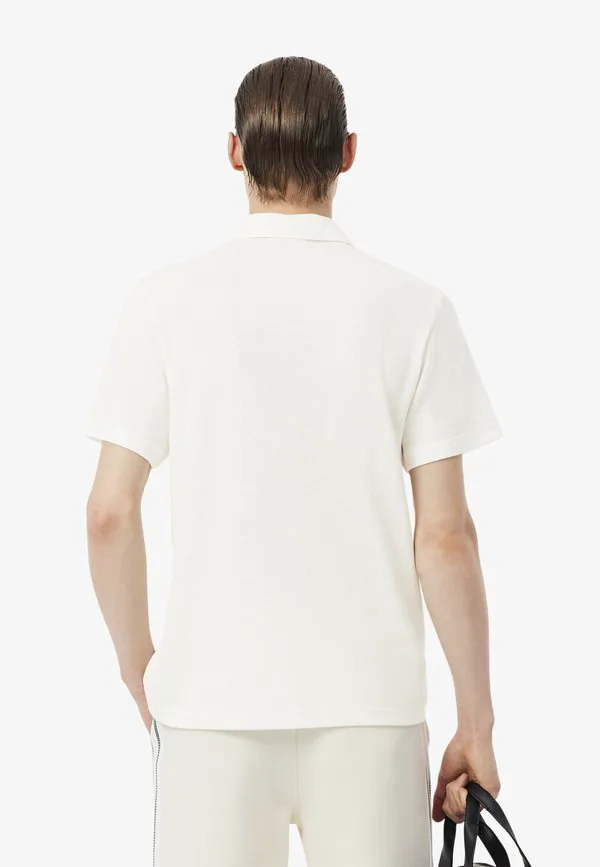 Рубашка поло Lacoste, Blanc-V — фото 3