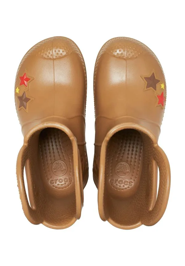 Справьтесь с этим, ковбойские сапоги и резиновые сапоги Crocs, Umber — фото 3