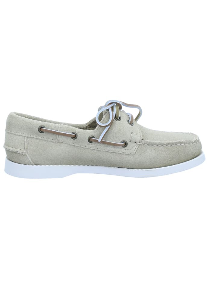 Элегантные туфли на шнуровке Sebago, цвет beige camel — фото 3