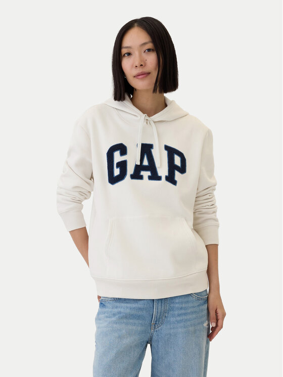 

Толстовка обычного кроя Gap, экрю