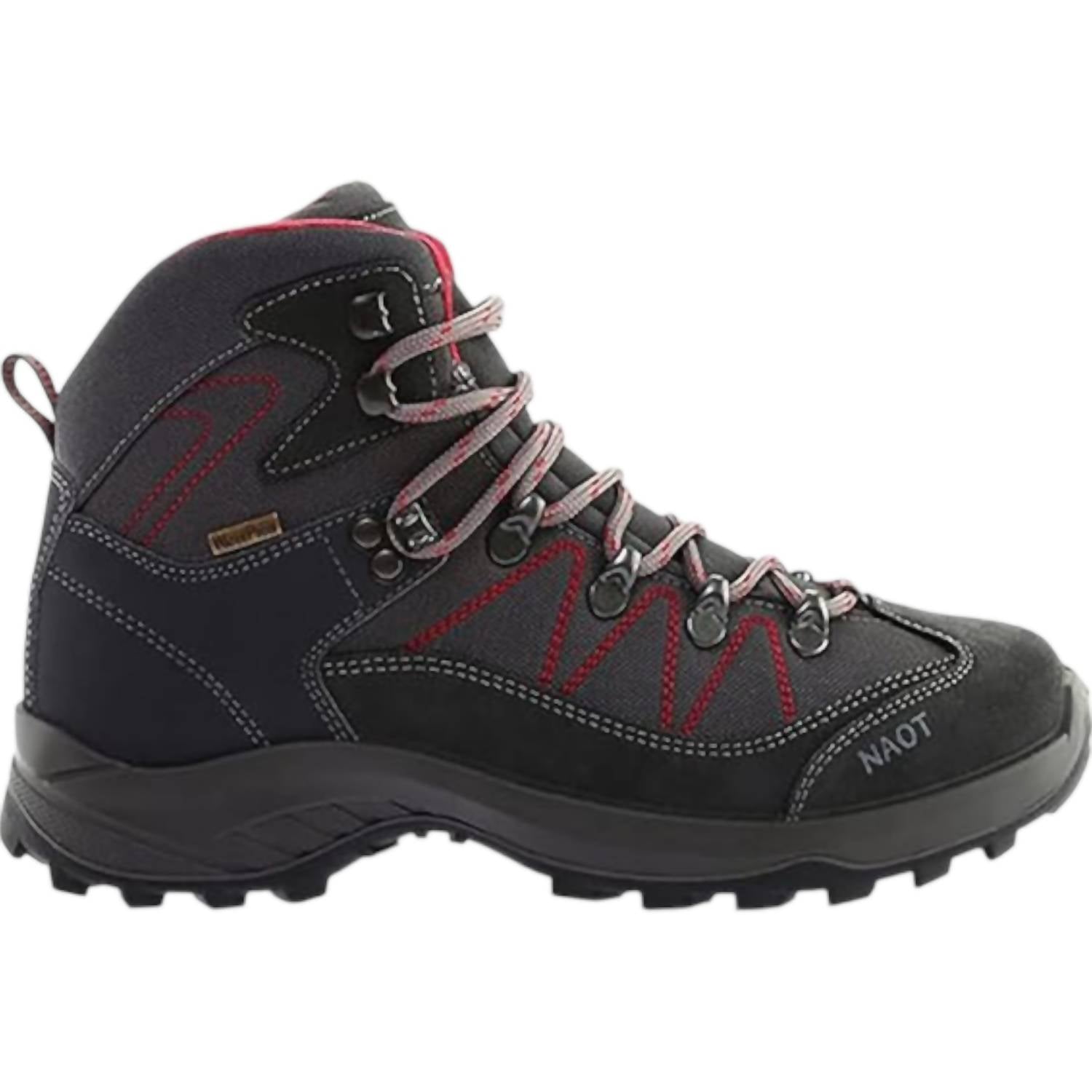 Женские треккинговые ботинки Excursion Mid в серо-черном цвете NAOT — фото 3