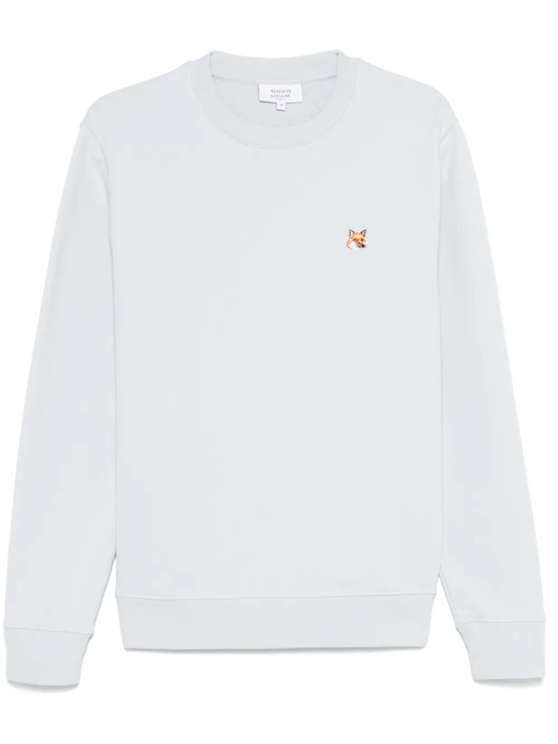 

Толстовка Maison Kitsuné Fox с нашивкой на голове, синий