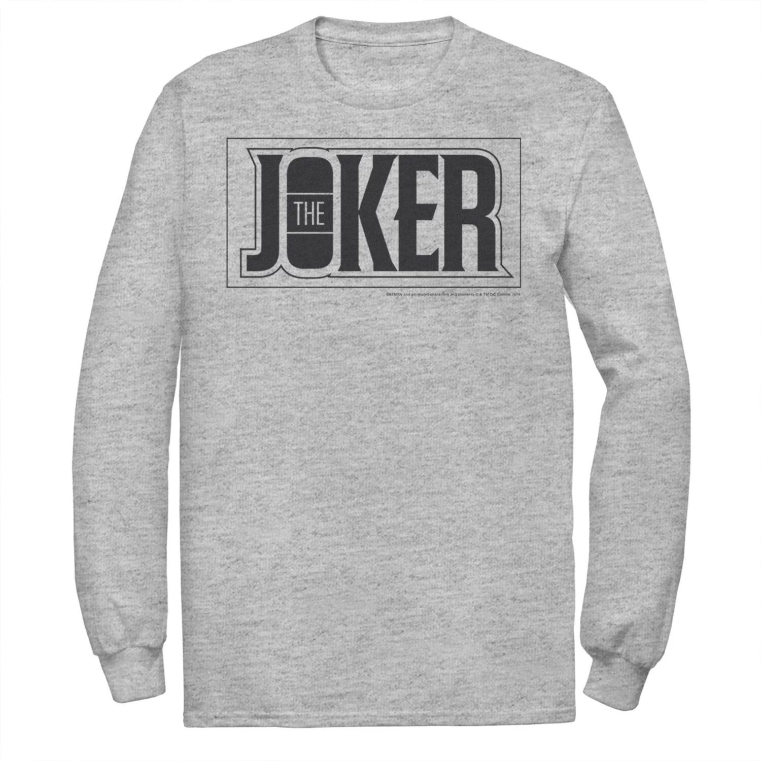 

Мужская футболка с плакатом и жирным текстом DC Comics The Joker