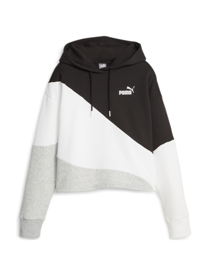 

Пуловер Puma Kapuzenpullover Power Cat Hoodie, черный