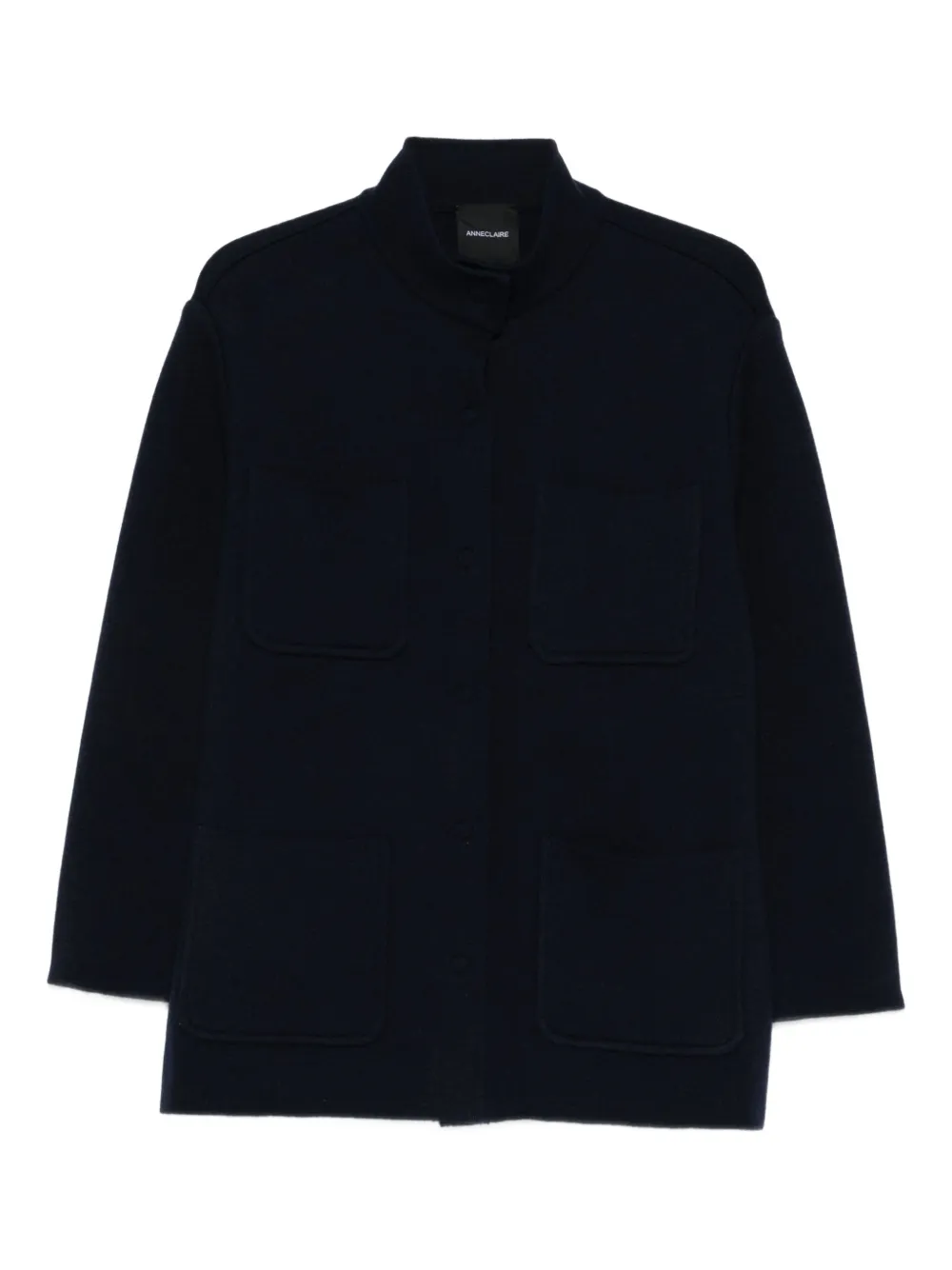 

Куртка с высоким воротником anne claire, синий