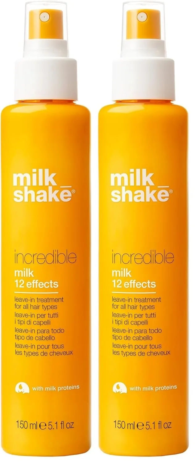 milk_shake Невероятное несмываемое средство для ухода за волосами Incredible Milk для всех типов волос 151 мл (2 шт.)