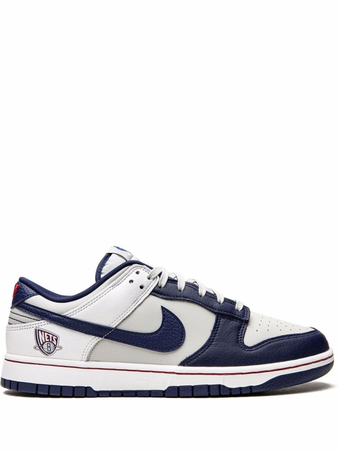 

Кроссовки Dunk Low Retro 'NBA 75th Anniversary Brooklyn Nets' Nike, серый