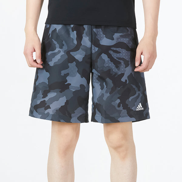 Шорты камуфляжные wvsh athleisure casual sports тканые камуфляжные шорты Adidas, мульитколор — фото 4