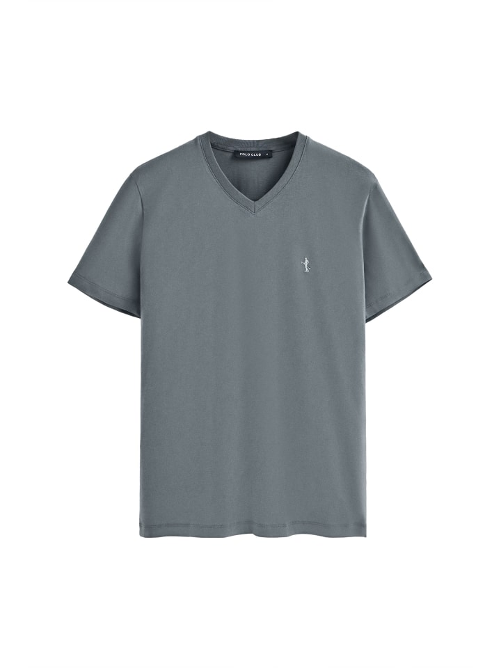 

Футболка каменно-серого цвета Polo Club