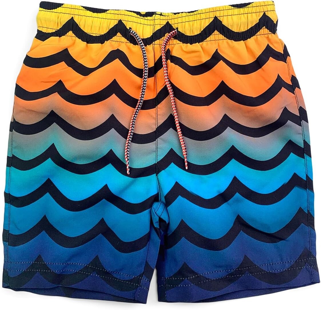 

Плавки Appaman Mid Length Upf 50 Swim Trunks, цвет Wavy Morning