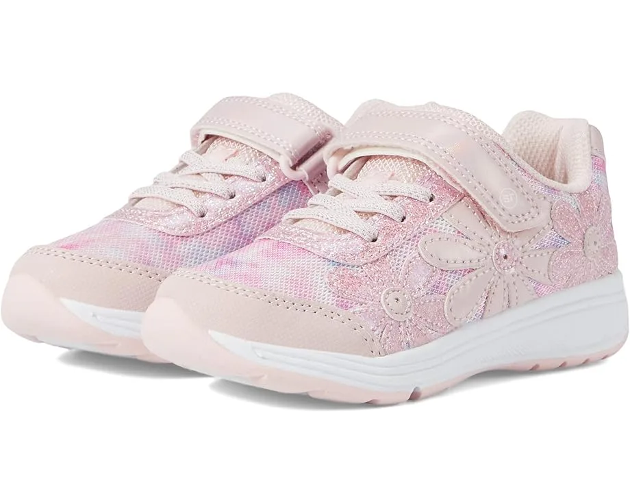Кроссовки Stride Rite SR Lighted Glimmer (Little Kid), Blush