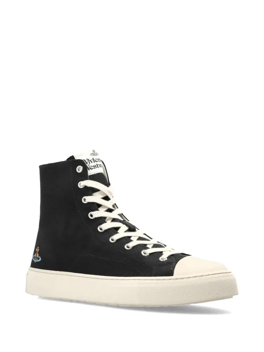 Высокие кеды Plimsoll с вышивкой Vivienne Westwood, черный — фото 2
