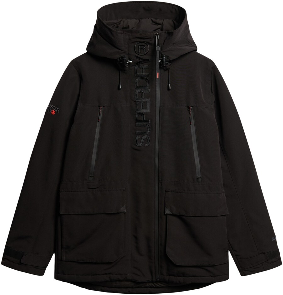 

Зимняя куртка Superdry, черный
