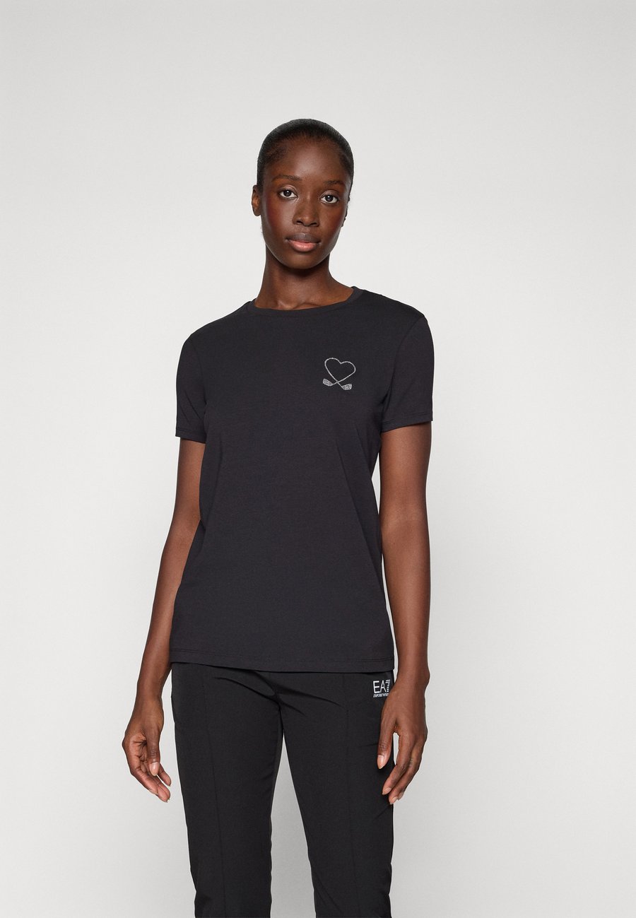 

Футболка EA7 Emporio Armani Sports T-shirt, Black Beauty/Black, Черный, Футболка EA7 Emporio Armani Sports T-shirt, Black Beauty/Black
