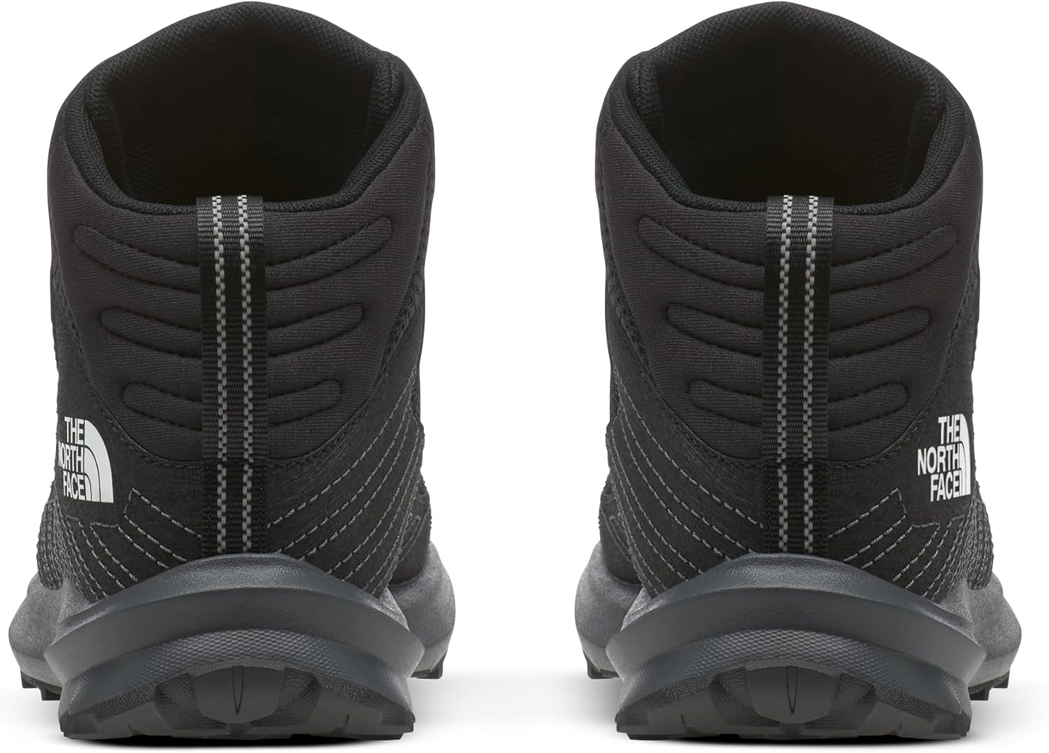 Водонепроницаемые детские кроссовки THE NORTH FACE Fastpack Hiker Mid, Мидсоль Rockered EVA, резиновая подошва с хорошим сцеплением, черный — фото 3