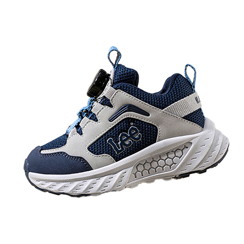 

Низкие кроссовки для мальчиков и девочек Lee, синий/серый