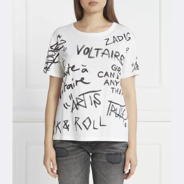 

Футболка стандартного кроя Zadig&Voltaire, белый
