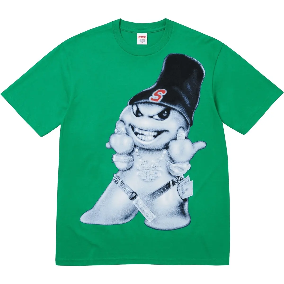 Футболка unisex FW25 Fall T Shirt Collection WEEK7 Snowman Tee Supreme, черный — фото 3
