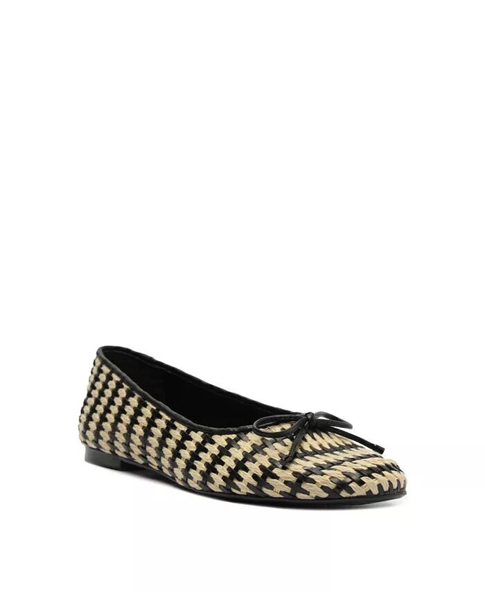 Женские соломенные туфли-лодочки Arissa Slip On Schutz, черный