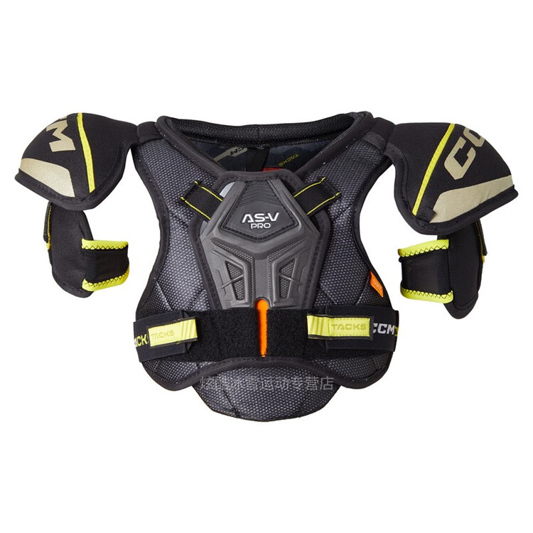 

CCM Комплект защиты Tacks ASV Pro для детского хоккея: нагрудник, налокотники, щитки, шорты, размер M (рост 102-122 см)