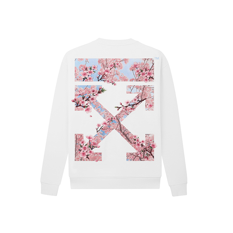 OFF-WHITE OFF WHITE свитшот с круглым вырезом Unisex — фото 3