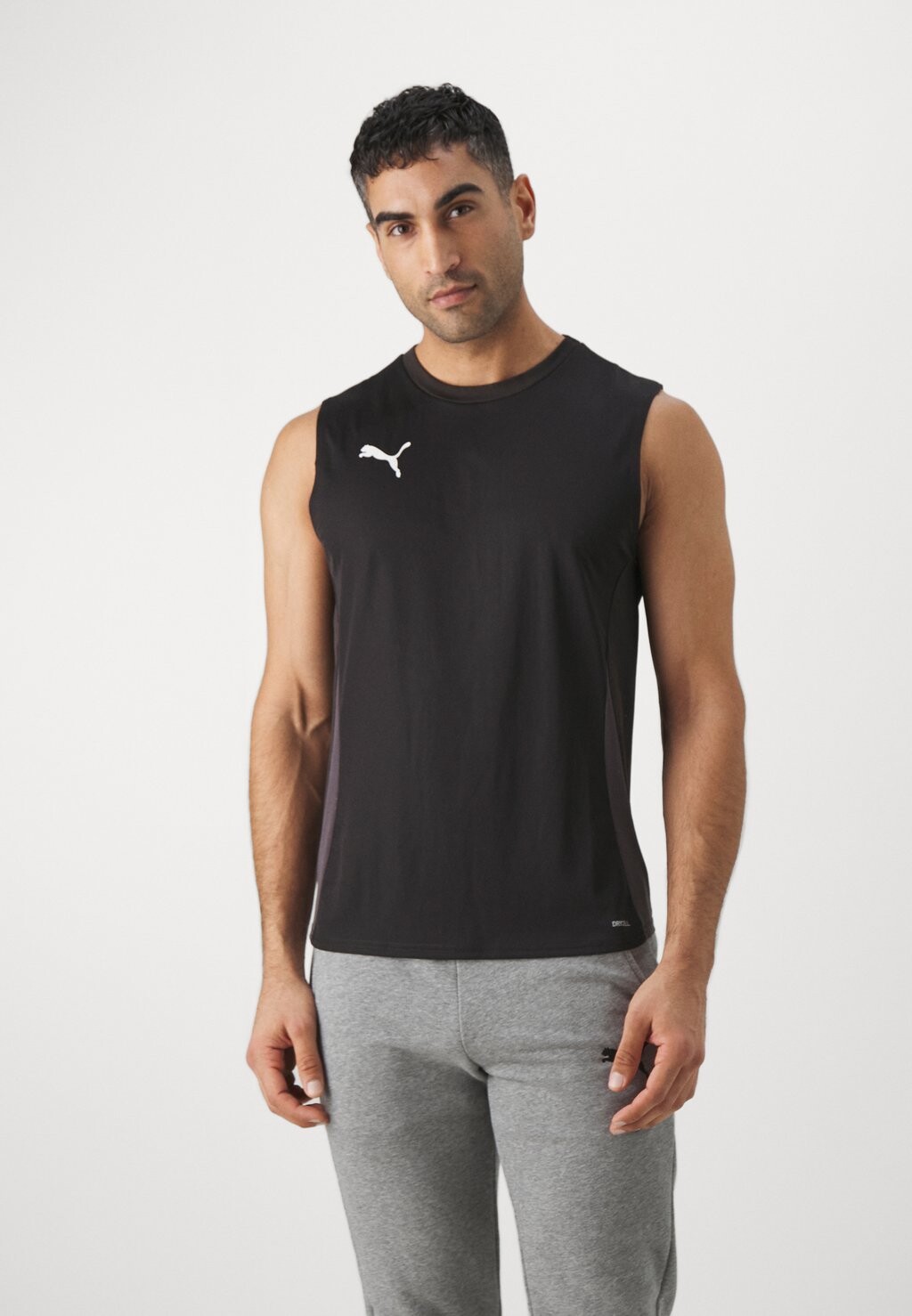 

Топ Teamgoal Sleeveless Puma, цвет black/white/flat dark gray
