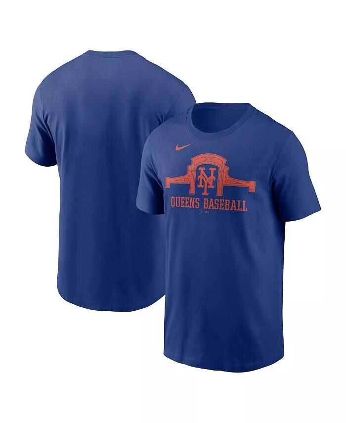 

Мужская футболка Royal New York Mets Local Home Town Nike, синий