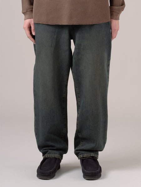 568 Свободные прямые джинсы, средний цвет, индиго Levi's, Greens