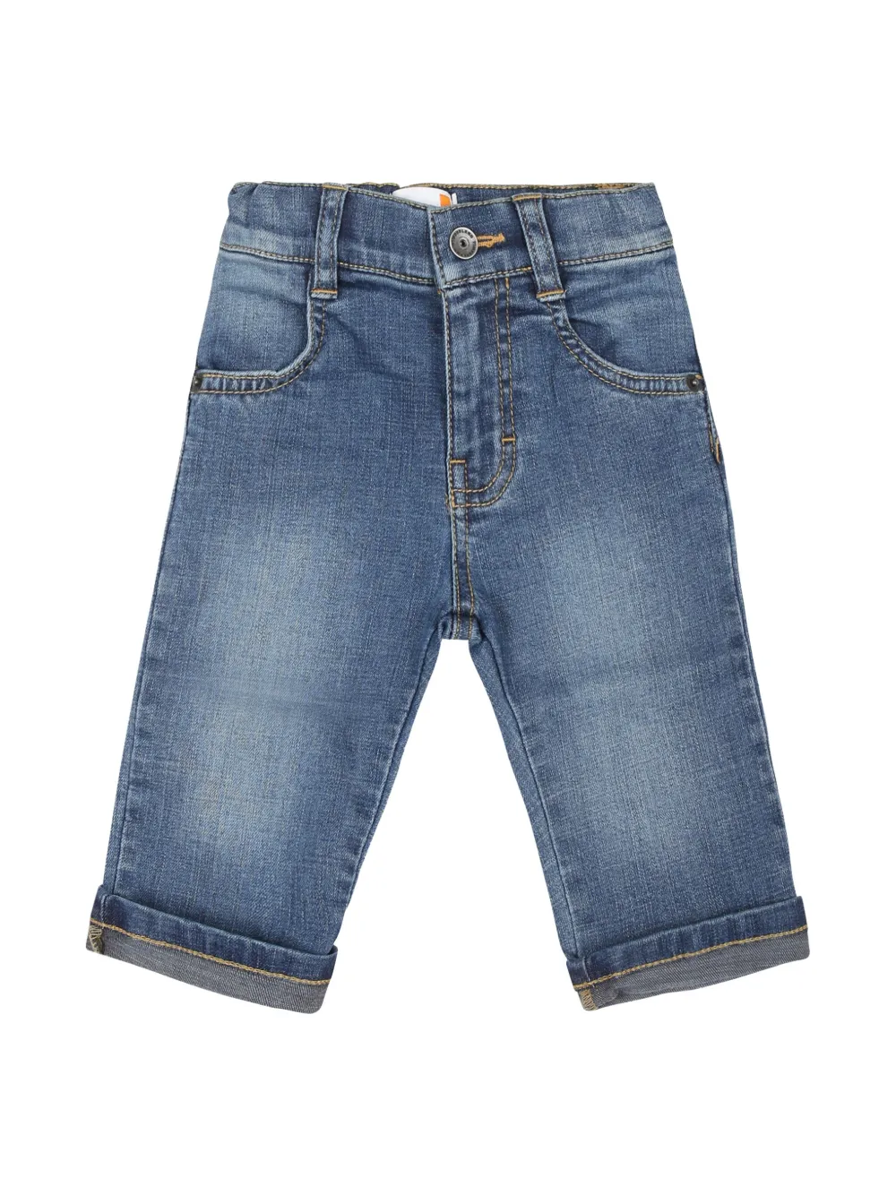 

Джинсы с логотипом Timberland Kids, синий