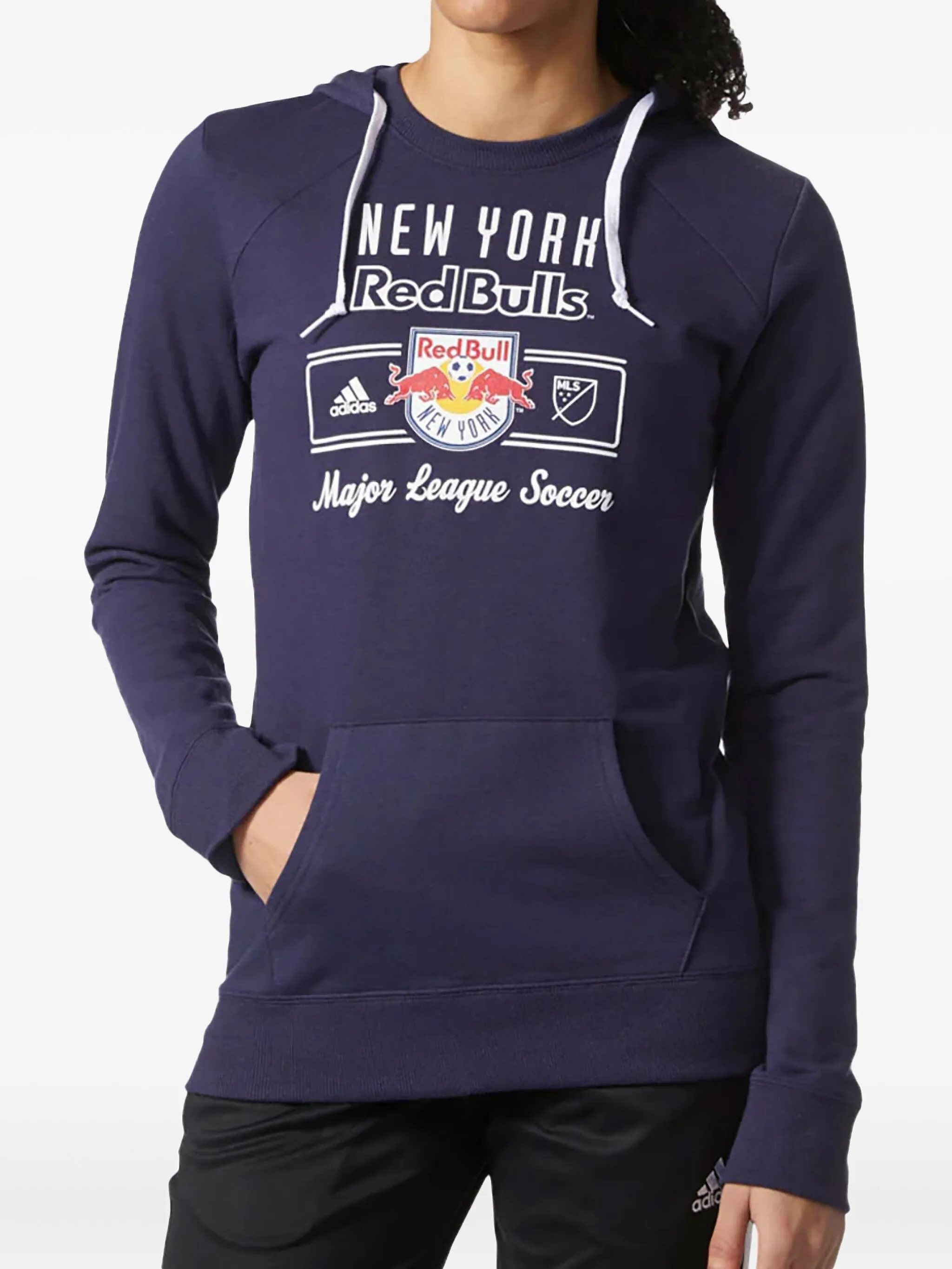 

Худи с круглым вырезом из коллаборации с Bull Adidas, синий