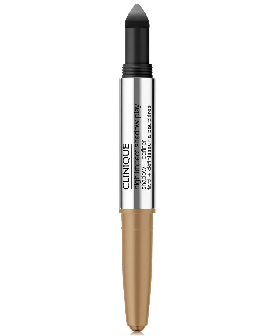 Тени для век High Impact Shadow Play Shadow + Definer, 0,14 унции Clinique, Champagne And Caviar