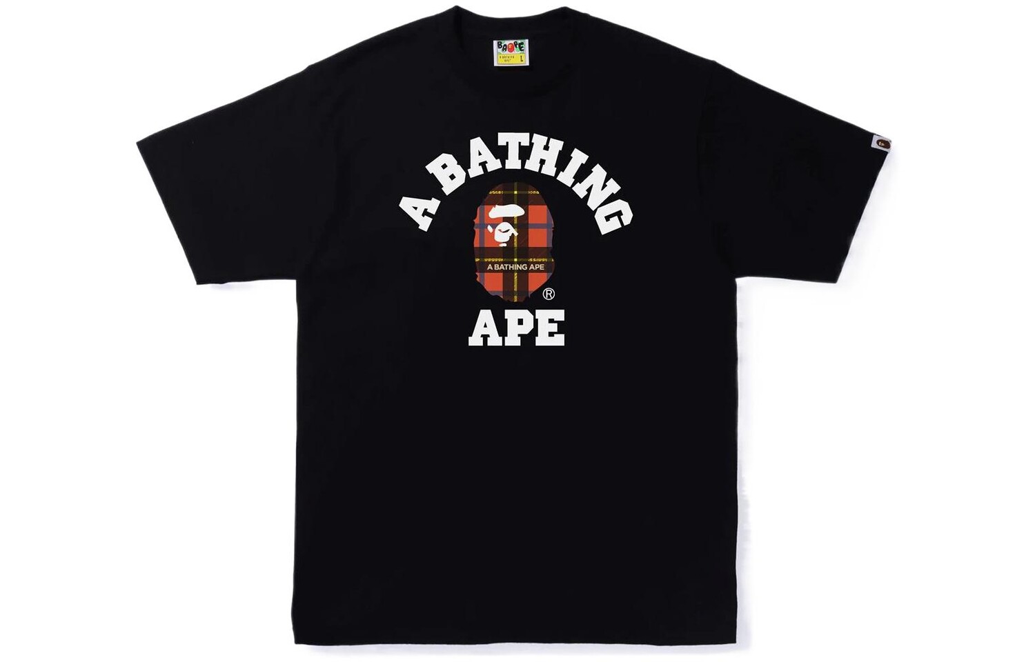 

Футболка Ape Head Series для мужчин A Bathing Ape, белый/синий