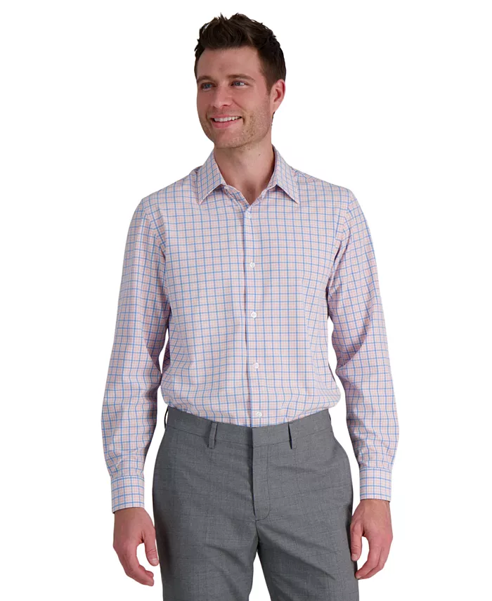 

Мужская рубашка Smart Wash Slim Fit Haggar, розовый