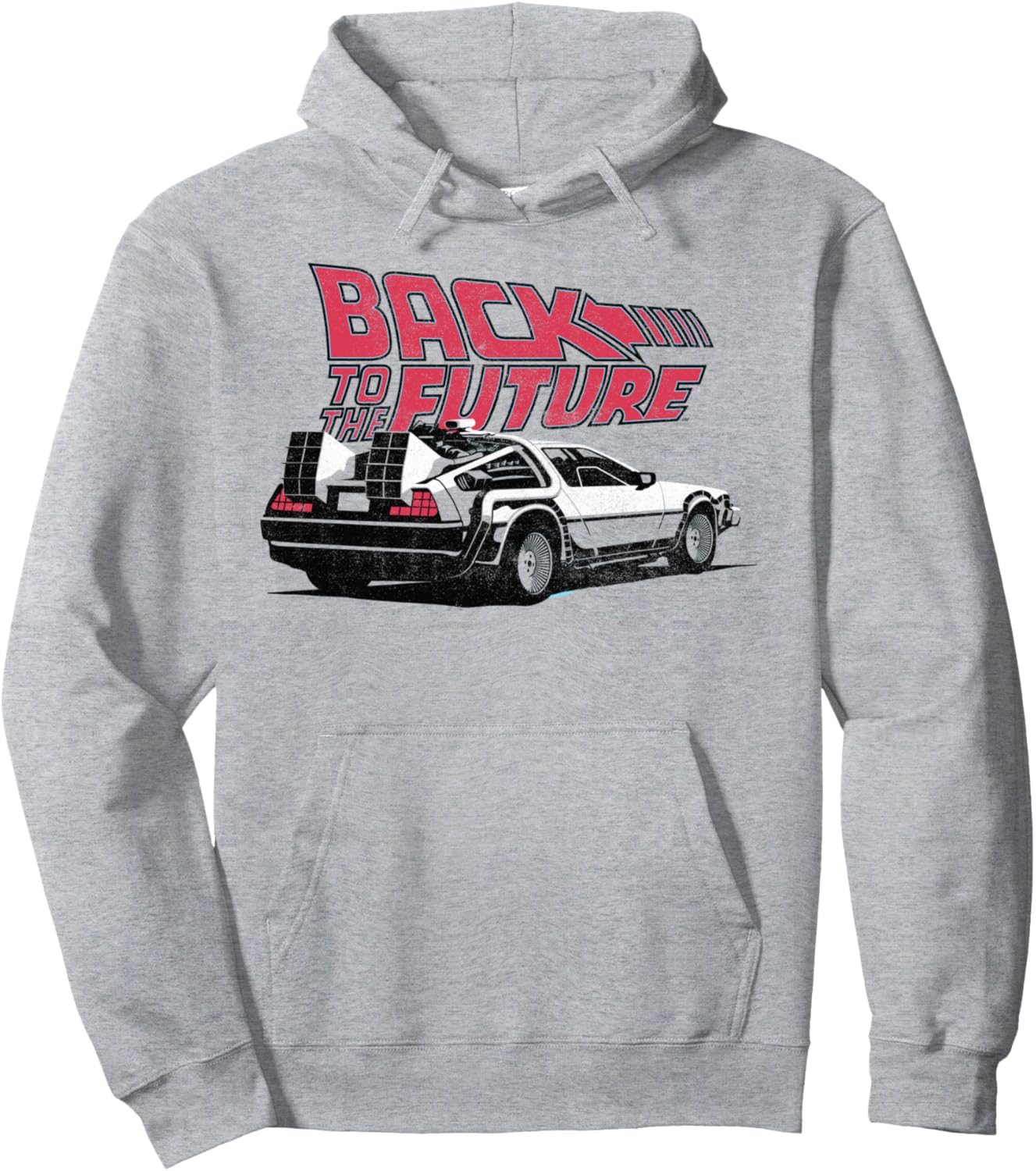 

Худи Делориан из фильма Назад в будущее, серая, размер S Back To The Future