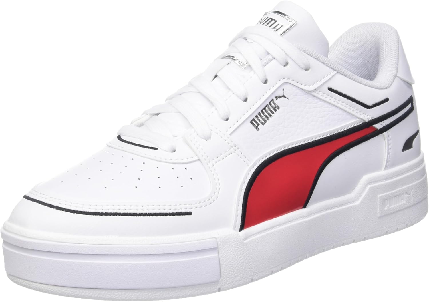 

Мужские кроссовки PUMA Ca Pro с вышивкой и шнуровкой - повседневные, красные