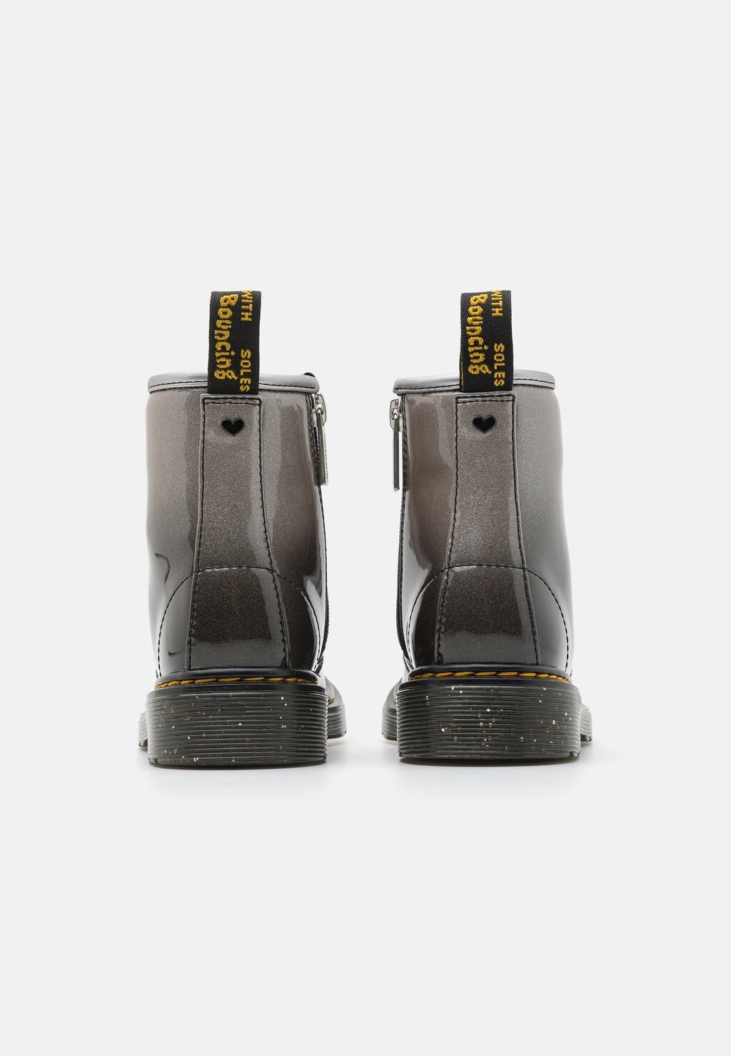 

Ботильоны на шнуровке 1460 GLITTER UNISEX Dr. Martens, серебристый