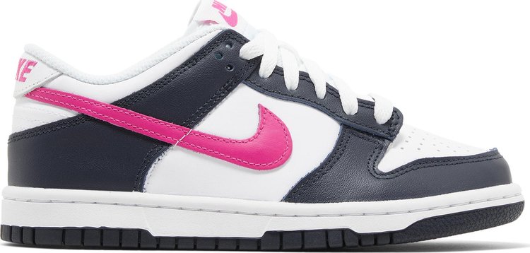 

Кроссовки Dunk Low GS 'Obsidian Fierce Pink', синий