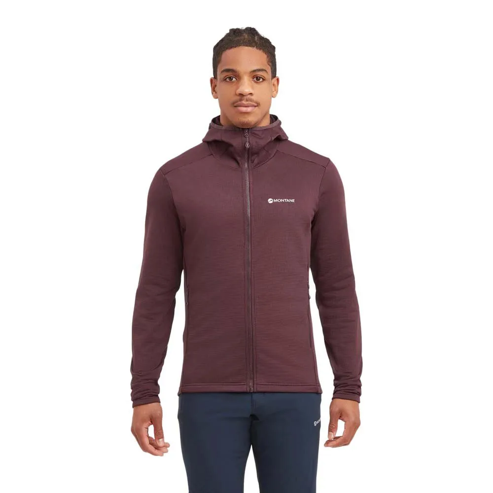 

Флис Montane Protium full zip, фиолетовый