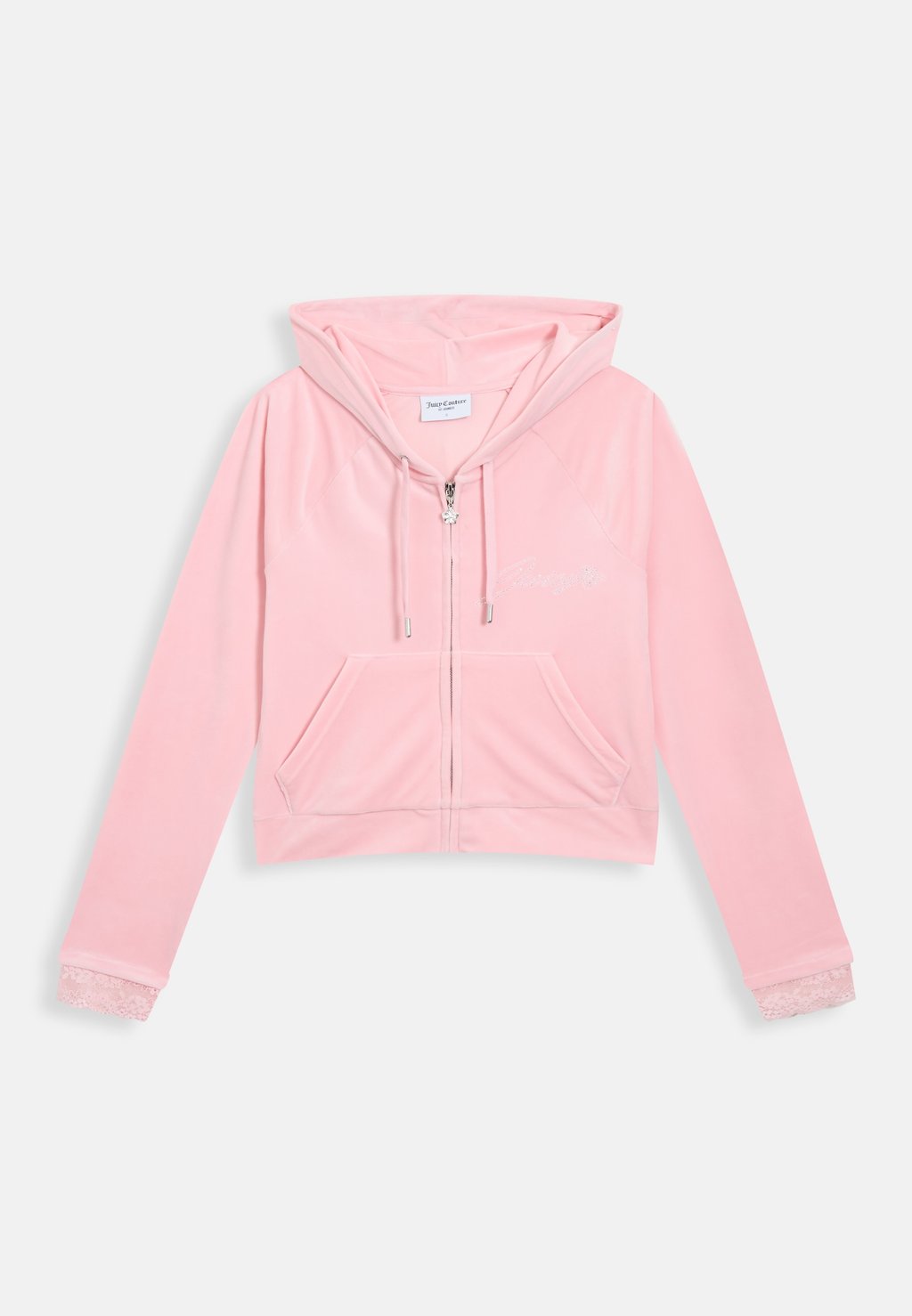 

Толстовка на молнии JUICY HIBISCUS MADISON CRYSTAL Juicy Couture, розовый