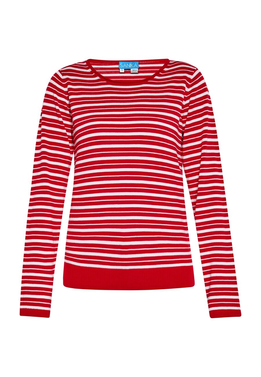 

Тонкий вязаный свитер SANIKA Sweater, красный