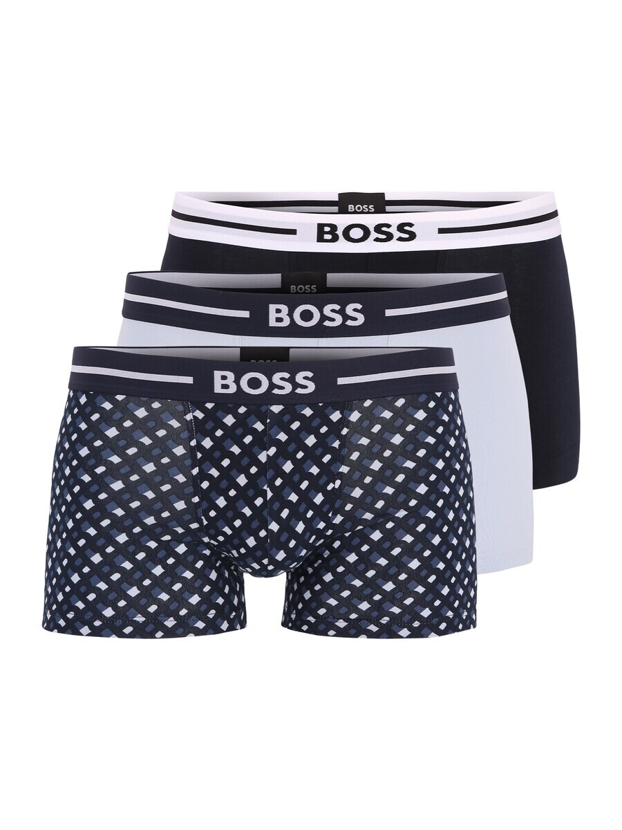 

Трусы BOSS Boxer shorts Bold, цвет navy/pastel blue/dark blue