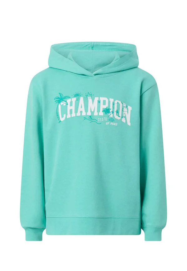 Худи с капюшоном от магазина графических товаров Champion, Turquoise — фото 4